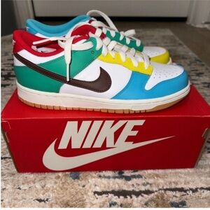 Nike Kids Colorful Dunk Sneakers